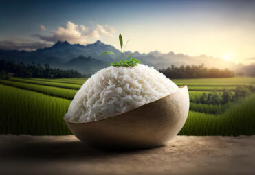 uncooked-asian-white-rice-with-rice-field-background_872147-11530