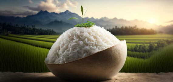 uncooked-asian-white-rice-with-rice-field-background_872147-11530